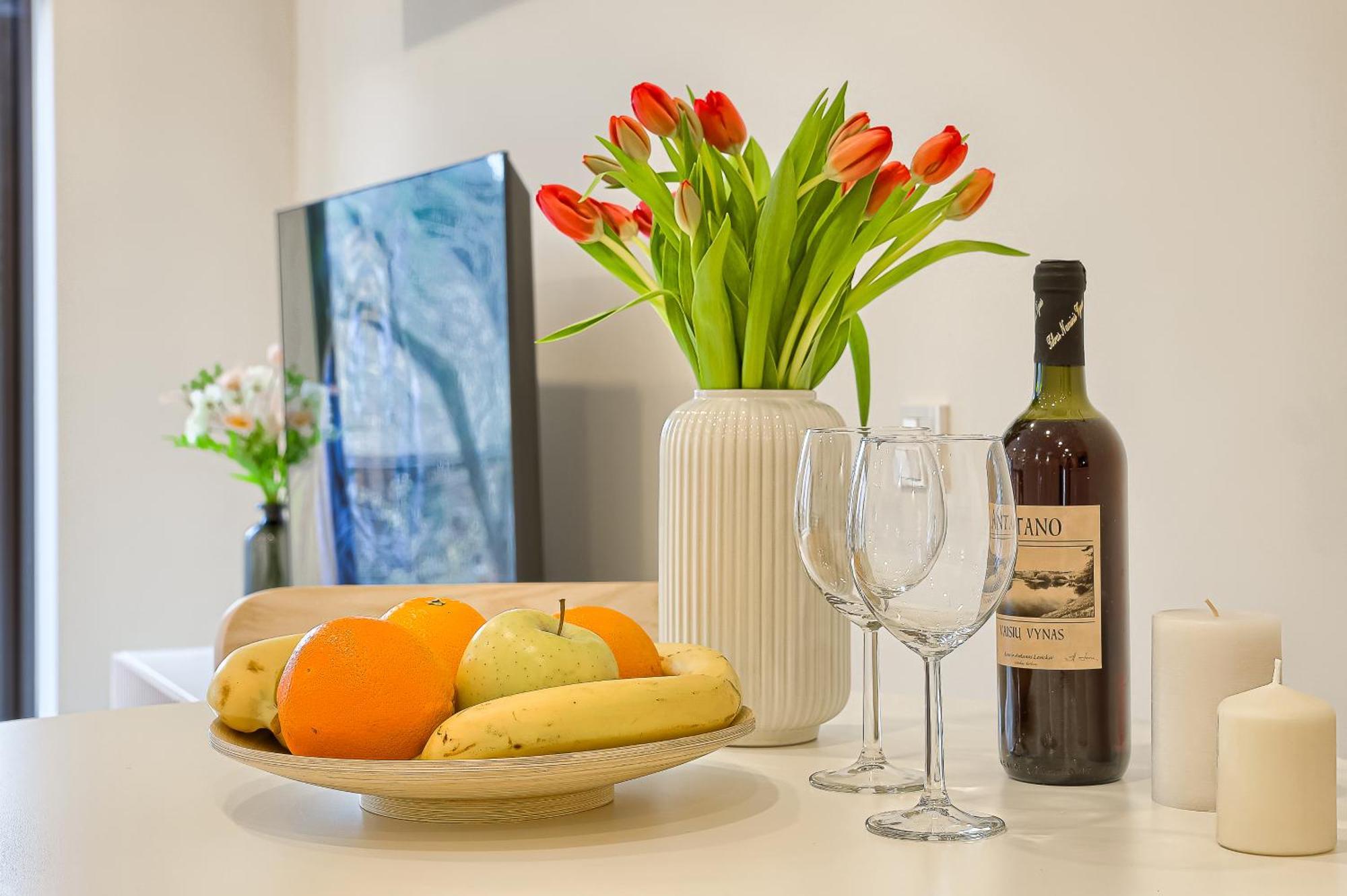 Business-Class Apartments 2 X Free Parking X Self Check In 24X7 VNO Extérieur photo