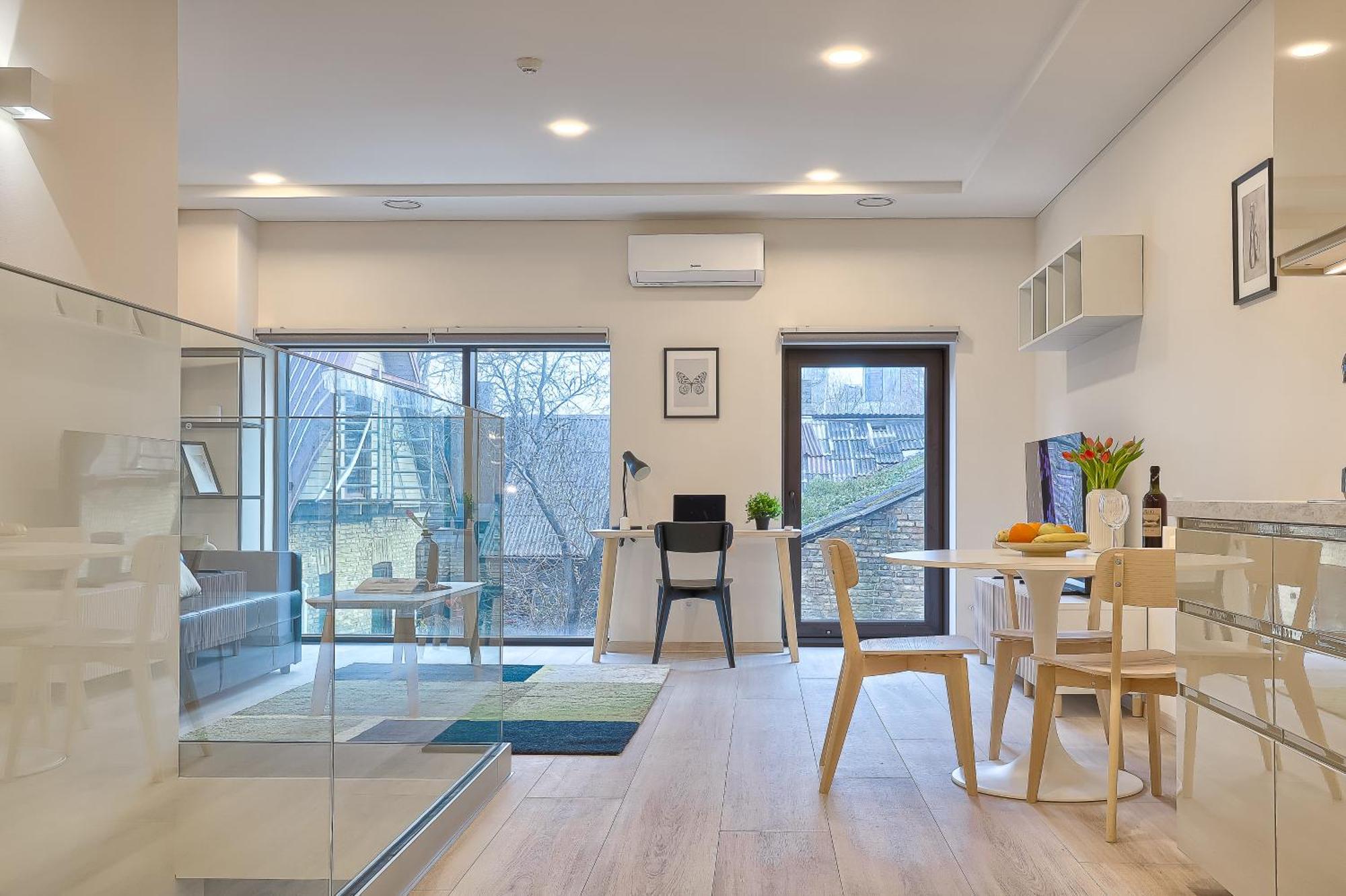 Business-Class Apartments 2 X Free Parking X Self Check In 24X7 VNO Extérieur photo